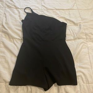 One Shoulder Romper